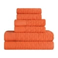 thumbnail image 2 of Superior Turkish Cotton Highly-absorbent 6-Piece Towel Set for Bathroom, Spa, and Gym,, 2 of 7