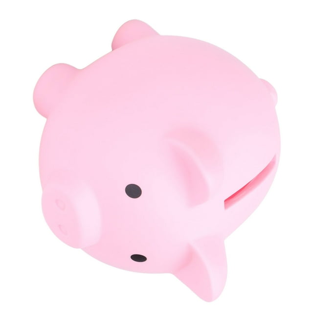 Hucha de Cerdo de Dibujos Animados, Caja Grande de Vinilo Duradero Para Monedas, Para Niños, Niñas, Material No Tóxico, Decoració del Hogar