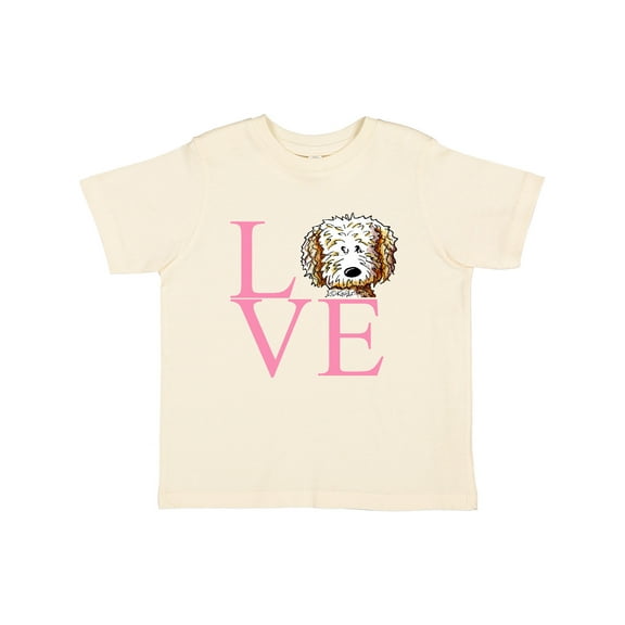 Inktastic KiniArt Doodle Love Boys or Girls Toddler T-Shirt