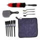 thumbnail image 4 of Kit de herramientas de limpieza de neumáticos para coche, cepillos detallados de coches, toalla de lavado para Interior, Exterior, salpicadero, asiento y ventana, 11 Uds. Jadeshay  A, 4 of 8