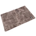 thumbnail image 2 of Alfombrilla Alfombrilla De Puerta Alfombrilla De Suelo Alfombrilla De Baño Alfombrilla Suave Para Puerta Antideslizante Absorbente Alfombra Para El Piso Alfombra Para La Cabecera Cergrey Marrón 80x120cm, 2 of 8