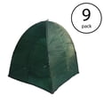 thumbnail image 2 of NuVue GEN II 40-Inch Synthetic Framed Winter Shrub Frost Cover, Green (9 Pack), 2 of 3
