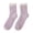 Purple, variant on KDSJSXW Women Socks Fuzzy Socks For Women With Grips Plush Fuzzy Socks Sleep Cozy Socks Sleep Socks Winter Soft Fluffy Sock Low Cut Socks (Khaki,One Size)