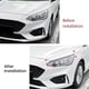 thumbnail image 3 of Car Carbon Fiber Pattern Headlight Lamp Eyebrows Cover Trim for Focus MK4 2019-2021 Car Eyelids Lids, 3 of 5