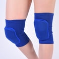 thumbnail image 2 of Soporte De Rodillera 1 par de rodilleras antideslizantes a prueba de golpes para deportes al aire libre (L azul), 2 of 7
