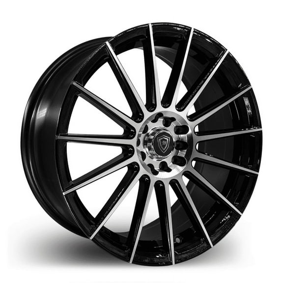18X8 10-110/114.3 W-DIAMOND #3193 BLACK / MACHINED 35/73.1