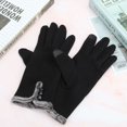 thumbnail image 6 of 2 Pairs Womens Touchscreen Gloves Winter Warm Thermal Soft Lined Thick Texting Gloves Windproof Driving Gloves for Ladies Girls, 6 of 8