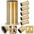 thumbnail image 4 of SHISUYAN 6pcs Chandelier Base Cover E14 Base Chandelier Lighting Fixture Socket Supply, 4 of 5