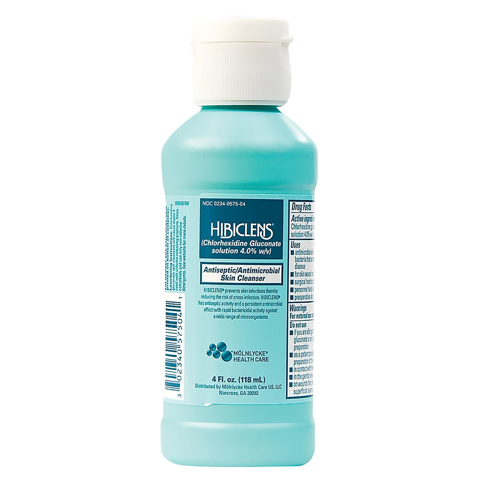 Hibiclens Skin Cleanser, Antiseptic, Antimicrobial, Liquid, Non-Sterile, 1 Ct