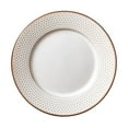 thumbnail image 5 of Tabletops Gallery Monroe 12 Piece Embossed Stoneware Dinnerware Set, Cream White (Service for 4), 5 of 11