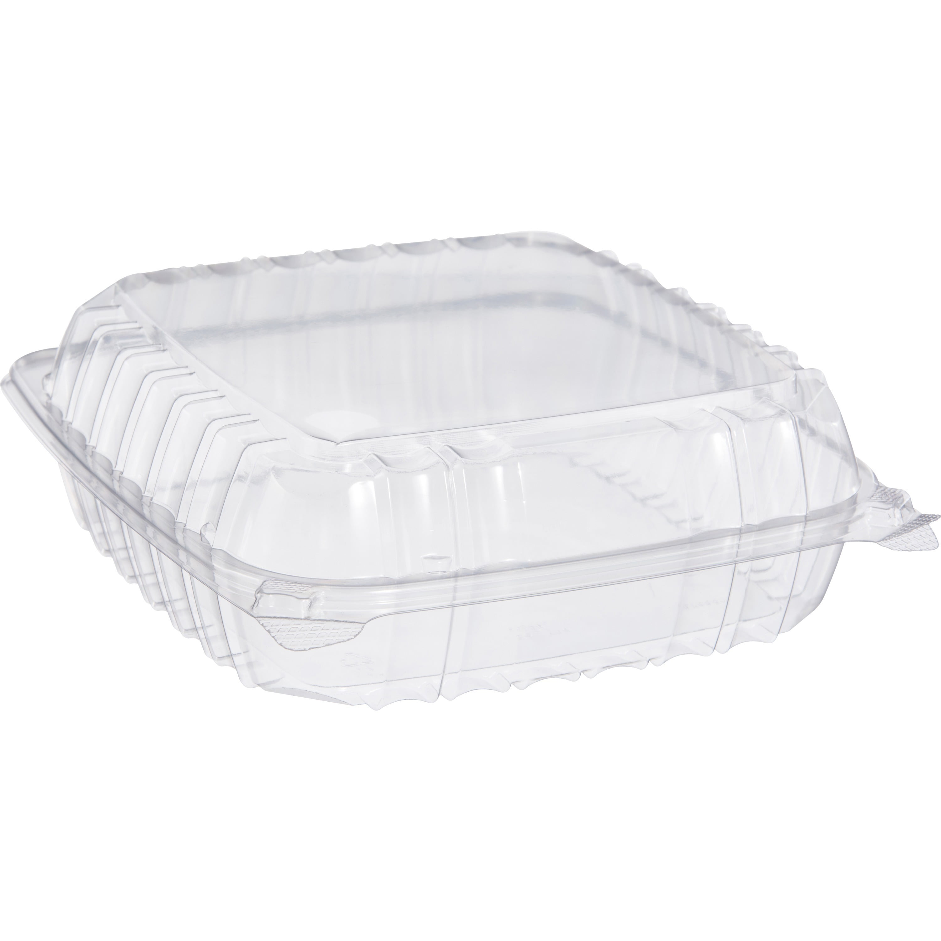Dart C90pst3 8x8x3 3-compartment Sandwich Container With Hinged Lid 50 for sale online 