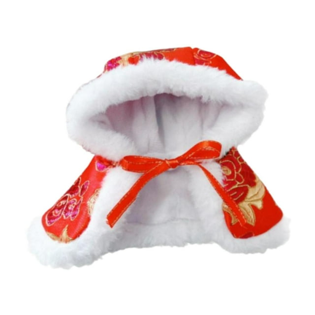 TISHITA Tenues de Poupée de Noël Vêtements de Poupée Jeu de Rôle Faire Soi-Même Costume de Poupée pour Poupée de 17cm Poupée Bébé