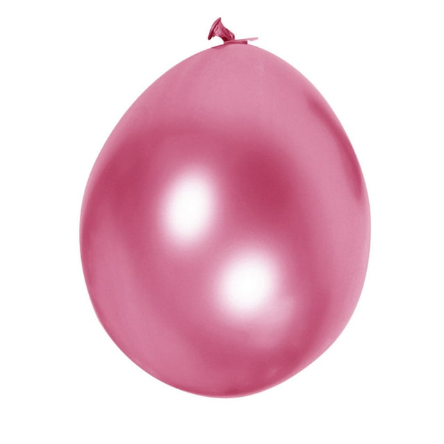 Cateissary 50 Uds globos metálicos de oro rosa cumpleaños globo de látex perla fiesta de boda Kits de decoración para fiestas rojo