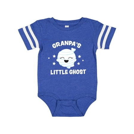 

Inktastic Cute Granpa s Little Ghost with Stars Gift Baby Girl Bodysuit