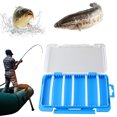 thumbnail image 3 of Caja Señuelos Pesca Aparejos Doble Cara Accesorios Portátiles, 3 of 9