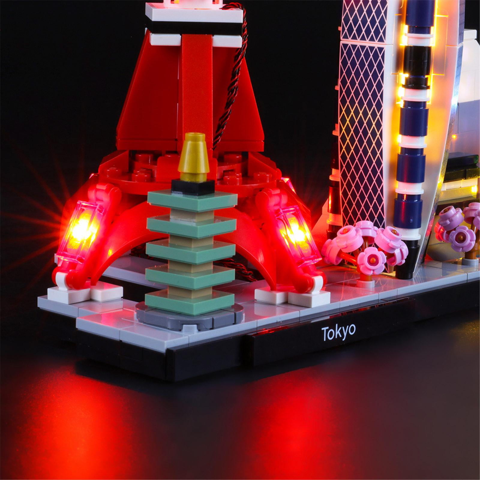 BRIKSMAX Led Lighting Kit  For LEGO 21051 Architecture Tokyo Mode Building Block 