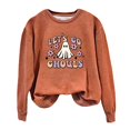 thumbnail image 1 of VBARHMQRT Chandail à Capuchon Haute Visibilité Mode pour Femmes à Manches Longues Col Rond Grand Chandail Imprimé Mode pour Femmes Haut Imprimé, 1 of 4