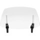 thumbnail image 2 of Clipon Wind Deflector, Windshield Extension, Adjustable, Universal Fit for Most Motorcycles with Windshield, Clear, 2 of 5
