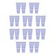 thumbnail image 1 of Sonducket 16 Uds. Cordones elásticos para zapatos, herramienta sin atar, accesorios para zapatos, hebillas de silicona fáciles para niños, Azul 10Conjunto, 1 of 6