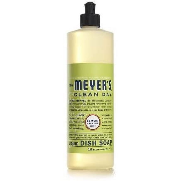 Mrs. Meyer's Clean Day Dish Soap - Lemon Verbena Scent, Concentrate - 16 Oz