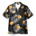thumbnail image 3 of Camisas de playa con estampado gráfico de Bitcoin para hombre, camisas de verano de manga corta con botones, estilo hawaiano, blusas casuales para hombre, 3 of 5