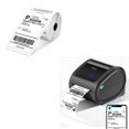 thumbnail image 1 of Impresora térmica de etiquetas Omezizy D520BT Bluetooth con 1 rollo, 1 of 9