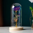 thumbnail image 1 of Beauty And The Beast Rose Forever Infinity Rose In Glass Dome Eternal Led Light, 1 of 5