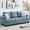 Blue, variant on Modern 89 in 3-Seater Sofa for Living Room, Comfy Couches with Deep Seat, Chenille Couch with Cup Holders and Side Storage Pockets for Apartment Lounge, Blue