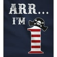 thumbnail image 2 of Tstars Boys Unisex 1st Birthday Gift Arr I'm 1 Pirate Birthday Gift for 1 Year Old Birthday Gift for Baby Boys Birthday Gift for One Year Old Birthday Party B Day Baby Bodysuit, 2 of 6
