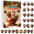 thumbnail image 3 of CJiaWei Animal Warm 2025 Animal 24 Piece Creature Advent Calendar (2D Flat), 3 of 5