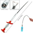 thumbnail image 2 of ACDANC 2026 New Drain Snake,Drain Clog Remover - Gutter Cleaning Tools for Toilet,Sewer,Shower,Kitchen,Bathroom,Tub Clogged Drains Opener Cleaning Tool,Flexible Grabber Claw Pick Up Reacher (24 Inch), 2 of 4