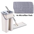 thumbnail image 1 of 4/7/10 PCS Mop Cloths Pad With Mop Bucket Cleaner Self-wring Automatic Washing, 1 of 8