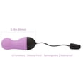 thumbnail image 4 of Remote Control Vibrating Egg Bullet Vibrator, Purple, 4 of 4