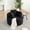 Black, variant on Leumius Corduroy Lounge Chair,Deep Seat Single Sofa with Pillow, Round Chaise Longue Chair for Living Room,No Assembly Required,Black
