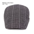 thumbnail image 2 of Limei Great Newsboy Caps Regular Fit for Camping Plaid, 2 of 7