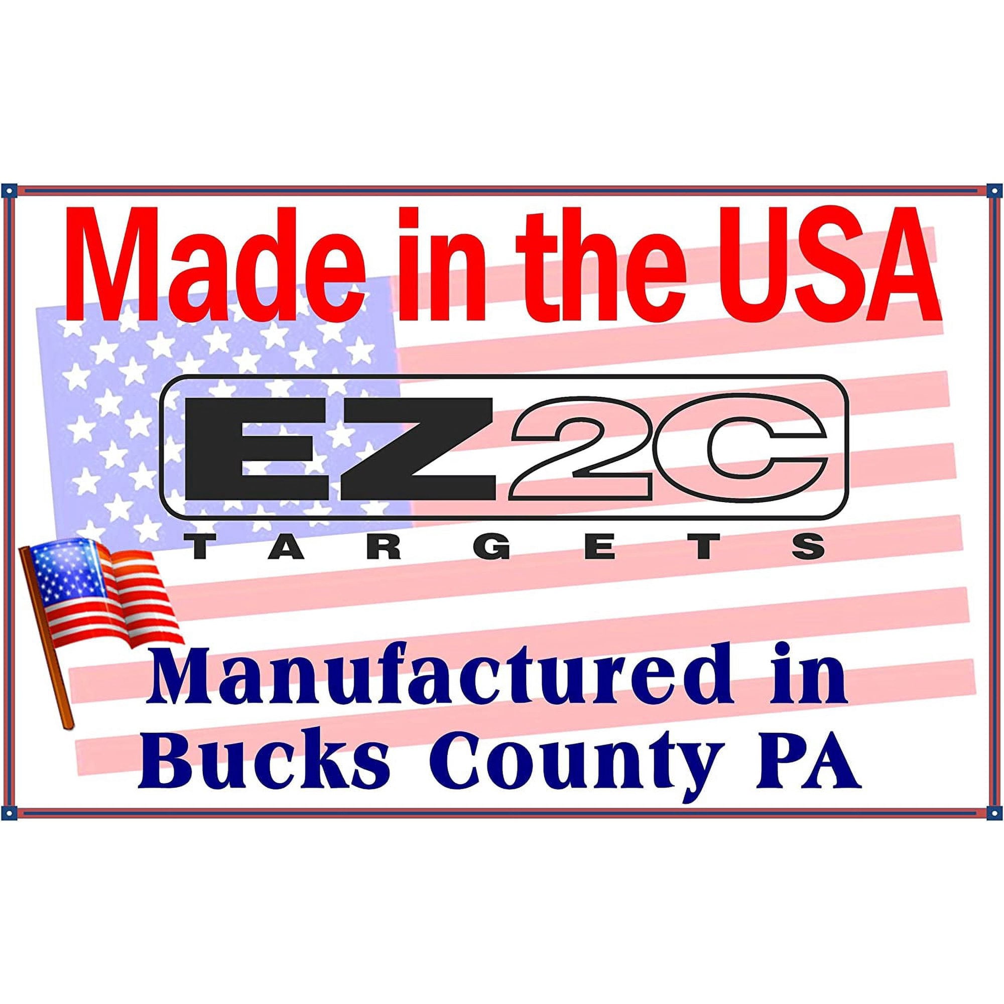 EZ2C Targets Style 5: 11"x17" Sight in Paper Shooting Target (Tear-Off Pad of 50)