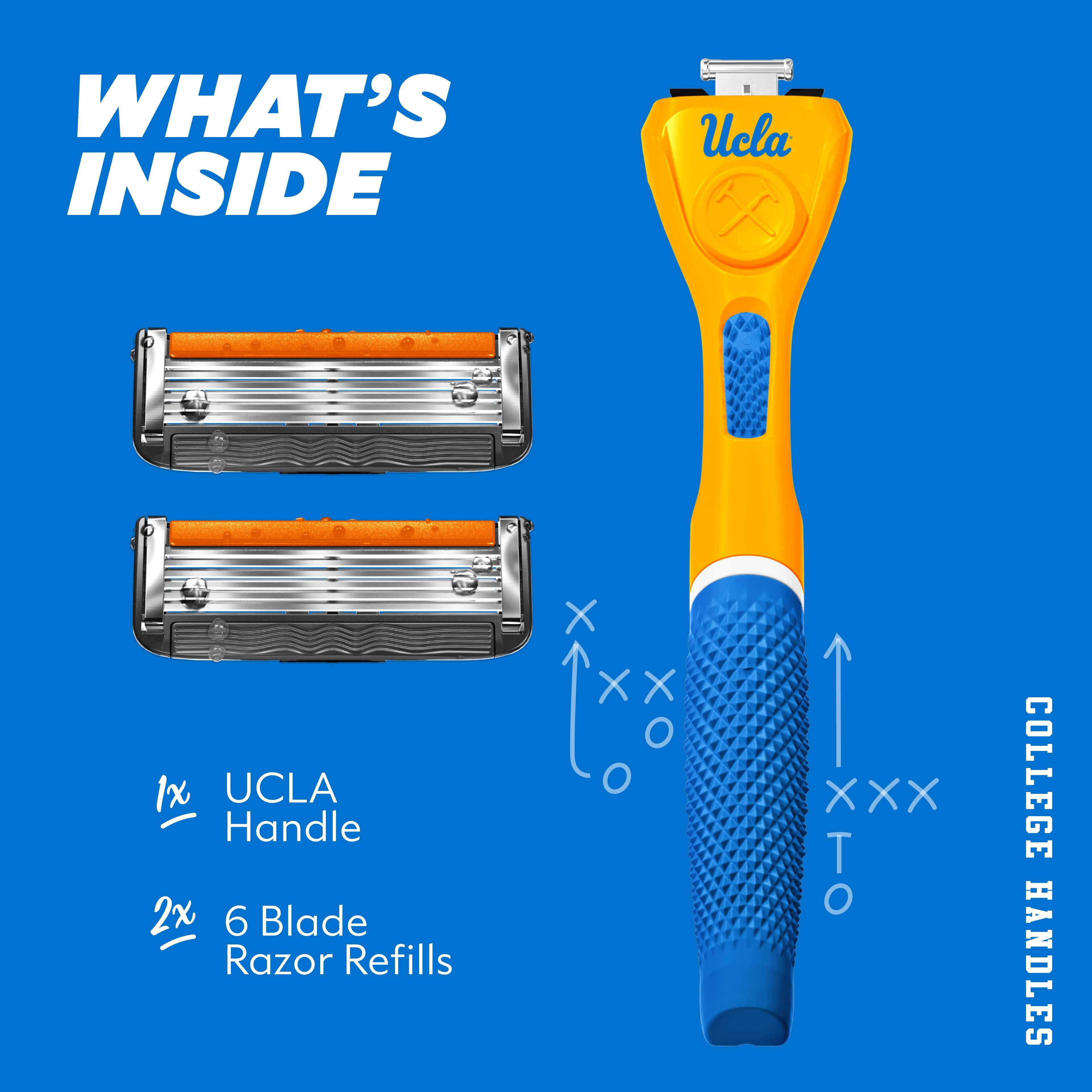 Dollar Shave Club UCLA 6-Blade Razor Starter Set