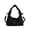 Black, variant on Deago Small Tote Bag for Women PU Leather Crossbody Shoulder Bag Fashion Satchel Purse Top Handle Hobo Bags Handbags with Adjustable Strap (Brown)