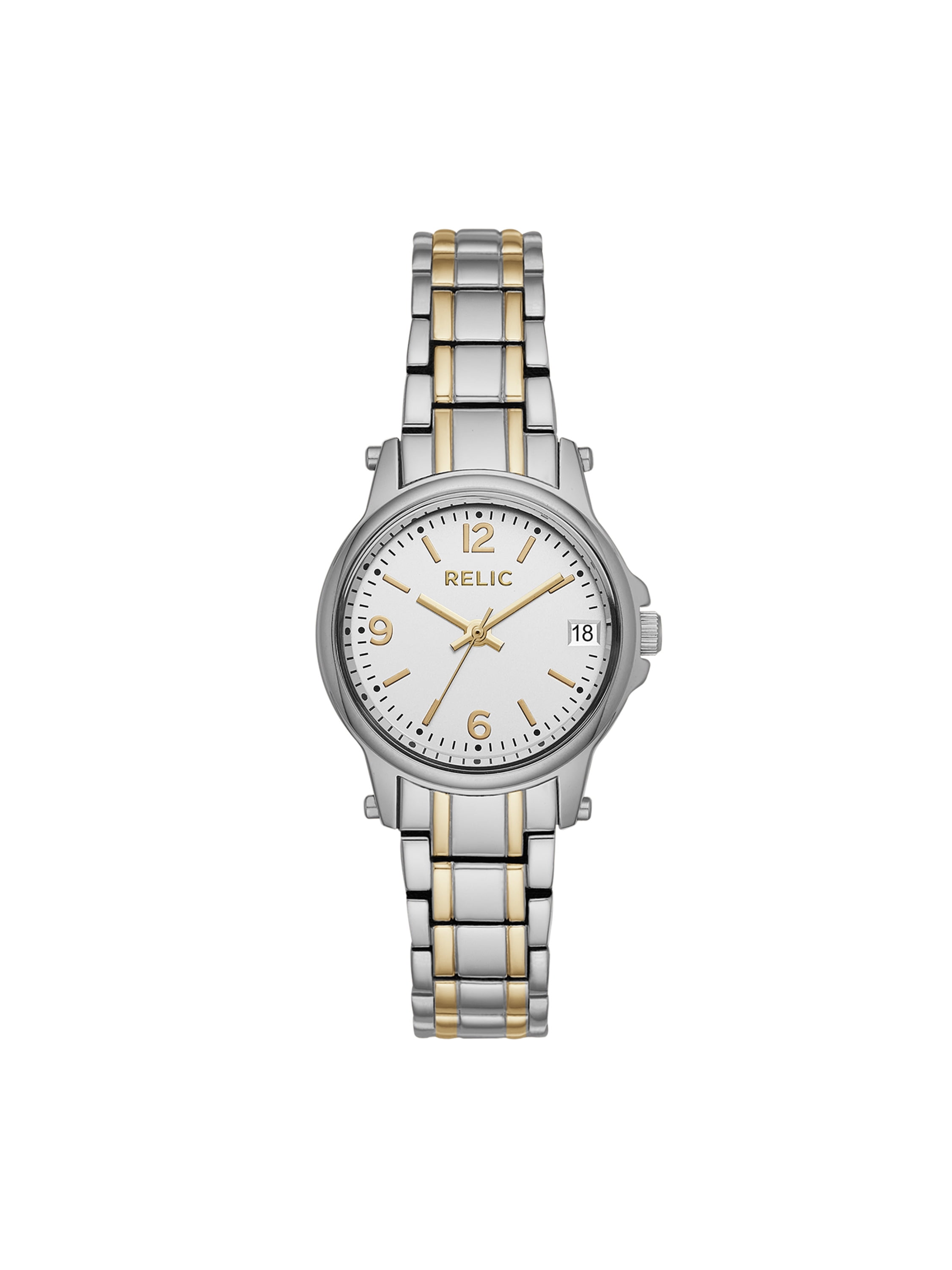 Matilda Silver and Gold Two-Tone Watch 