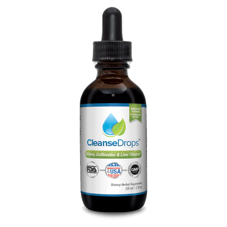 System 1 Natural - Cleanse Drops | America's #1 Kidney and Gallbladder Support System | Fast, All-Natural Liquid Formula!