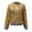 Yellow, variant on Fiaer Womens Baseball Jackets Sequin Oversized Full Zip up Sweatshirts Casual Long Sleeve Loose Fit Trendy Tops Multicolour XL