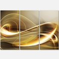 thumbnail image 1 of Elegant Modern Sofa - Multipanel Large Abstract Metal Wall Art - 36x28 - 3 Panels, 1 of 5