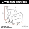 thumbnail image 2 of Lippert Left Hand Recliner (Norlina) - Model 2020129306, 2 of 2