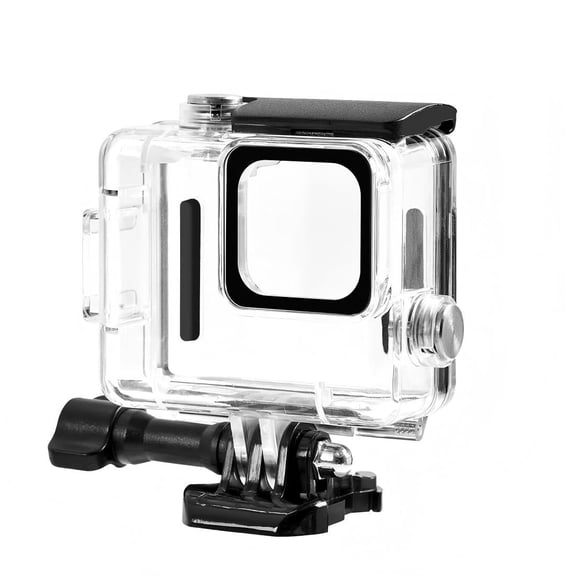 QKOO 60m Waterproof Housing Protective Case with Buckle for GoPro HERO 4K 2024