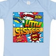 thumbnail image 4 of Inktastic Little Sister Comic Book Girls Baby Bodysuit, 4 of 5