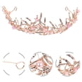 thumbnail image 3 of Girls Crystal Tiara Crown Women Headband Wedding Prom Birthday Party Crown, 3 of 5
