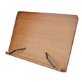 thumbnail image 3 of Atril de bambú para libros, portátil, de madera, ajustable, para lectura, para personas mayores y discapacitadas., 3 of 14