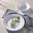 thumbnail image 2 of Oxford Donna, Branco Stoneware 12 Piece Dinnerware Set, Service for 4, 2 of 5