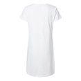 thumbnail image 3 of Lat Women's V-Neck Fine Jersey Coverup, 3 of 5