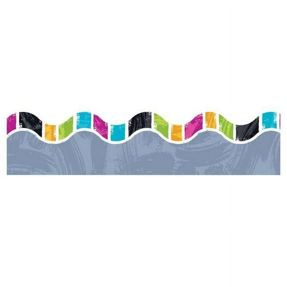 TREND Color Harmony Gray 'n Stripes Terrific Trimmers, 39'